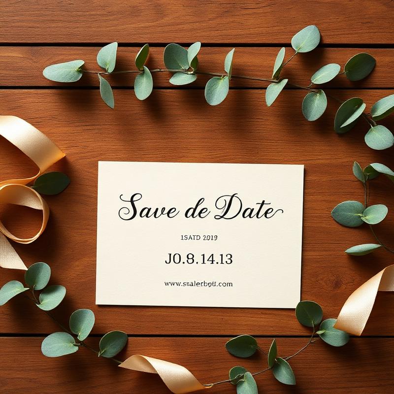 Save the Date-kort