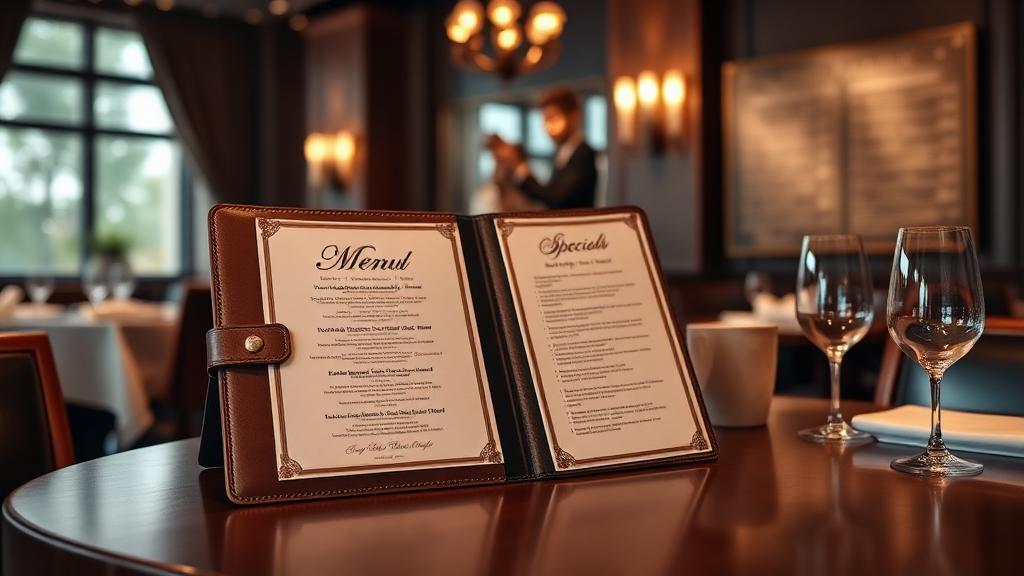 Menydesign för restauranger: Så ökar du försäljningen med smart layout