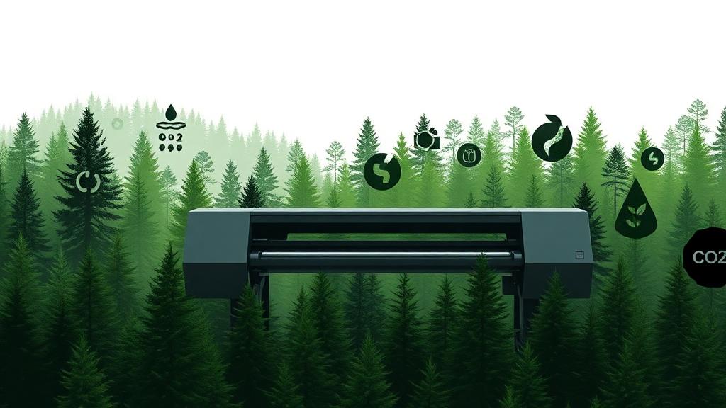Klimatkompenserat tryck: Så minskar du ditt klimatavtryck