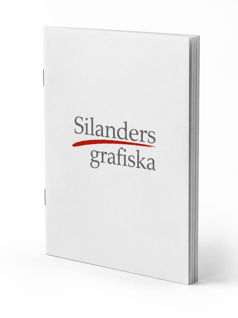 Tryckt broschyr i A5 från Silanders Grafiska