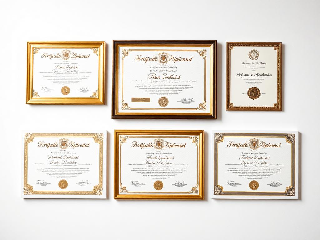 Diplom & Certifikat