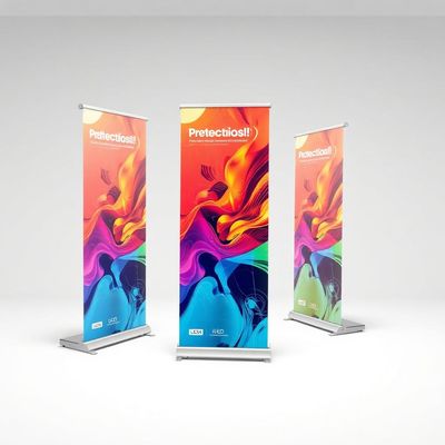 Roll-up Eco 85×200 cm med aluminiumkassett och bärväska