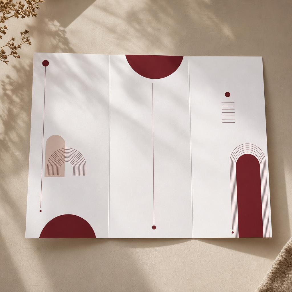 Folder 6 sidor Avlång - Vinkel 3