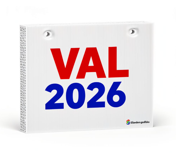 Kanalplast-skylt - Vinkel 2